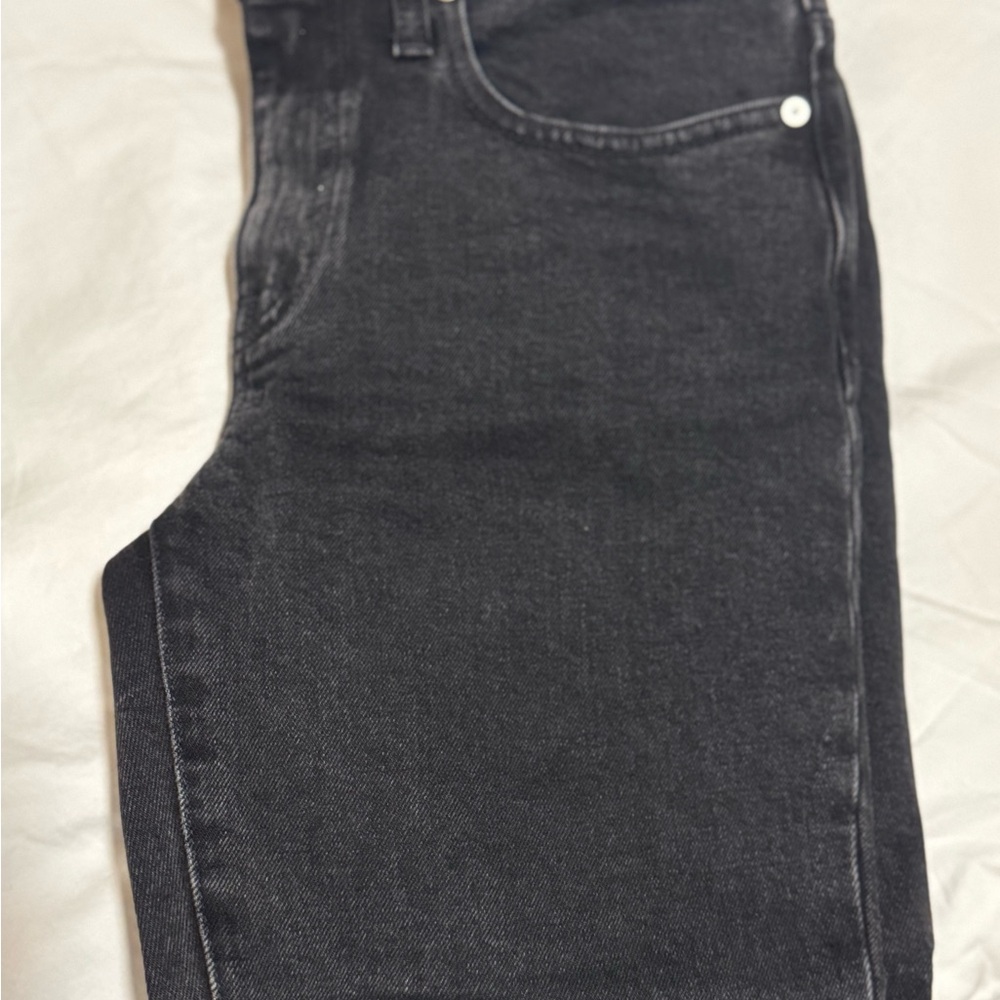 Stylish Black Denim Jeans-Madewell